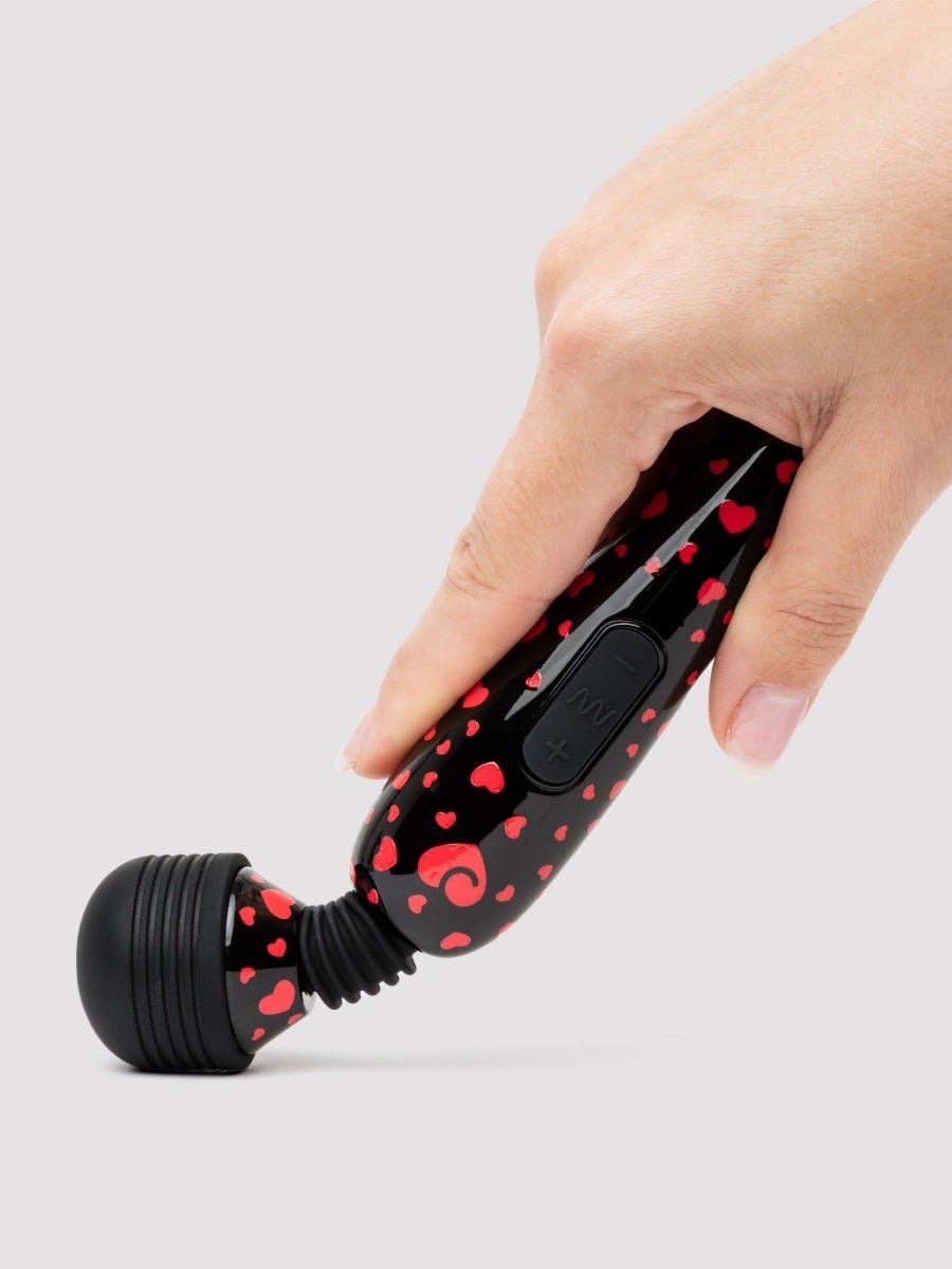Vibromasseur wand mini Deluxe coeurs