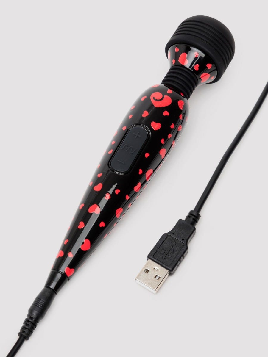 Vibromasseur wand mini Deluxe coeurs