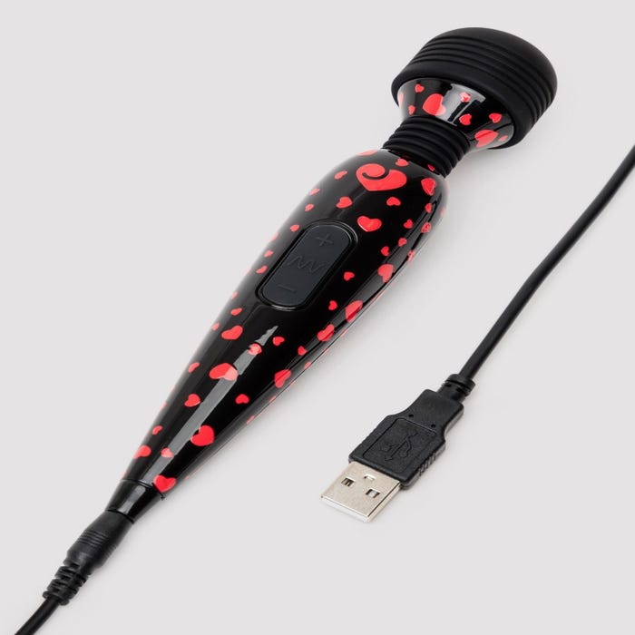 Vibromasseur wand mini Deluxe coeurs