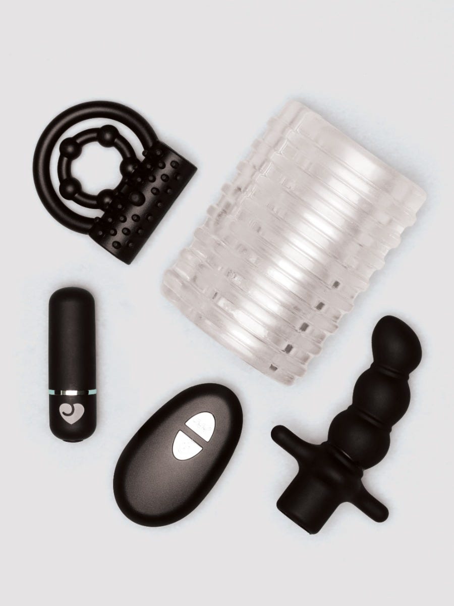 Kit sextoys pour homme Pole Position 4 pièces main product photo