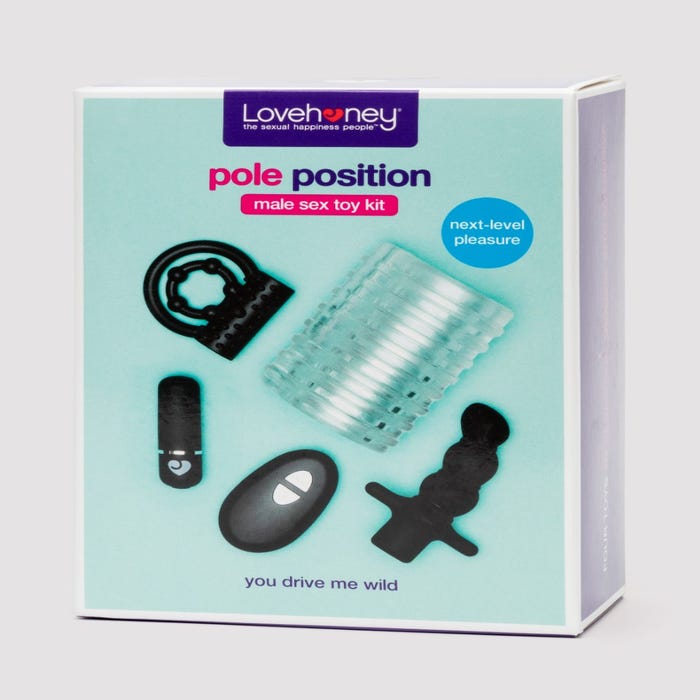 Kit sextoys pour homme Pole Position 4 pièces