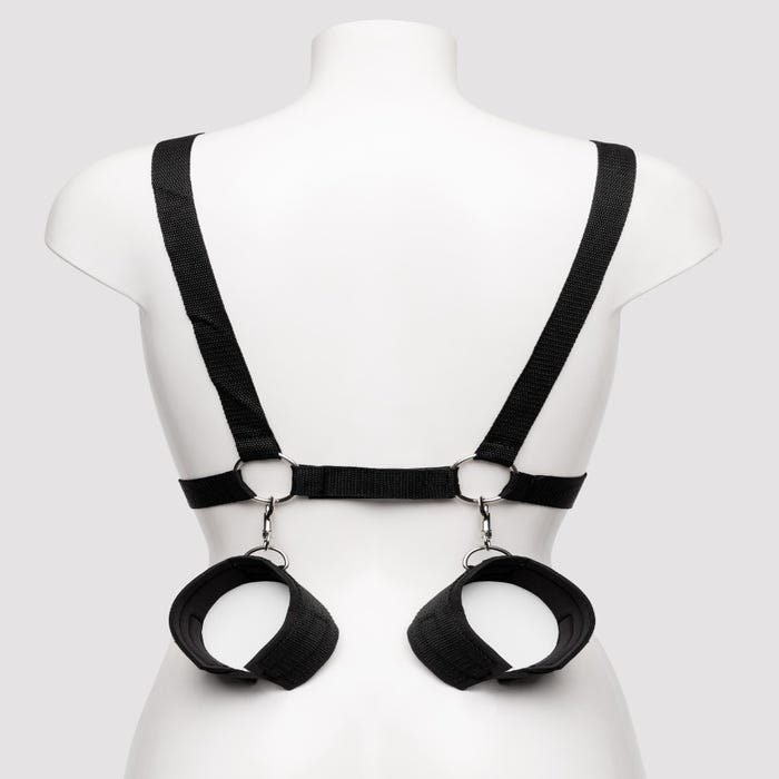 Harnais avec menottes poignets et cuisses Bondage Boutique