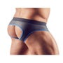 Jockstrap Fermeture Eclair Bleu
