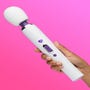 Vibromasseur wand Deluxe 2.0 rechargeable blanc