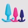 Kit plug anal silicone Booty Nights 3 pièces