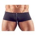 Boxer Noir Boutons 