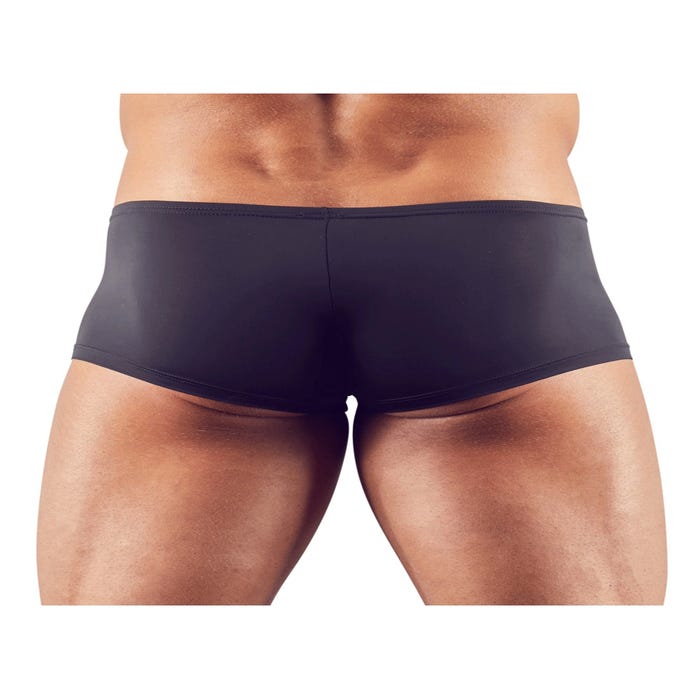 Boxer Noir Boutons 