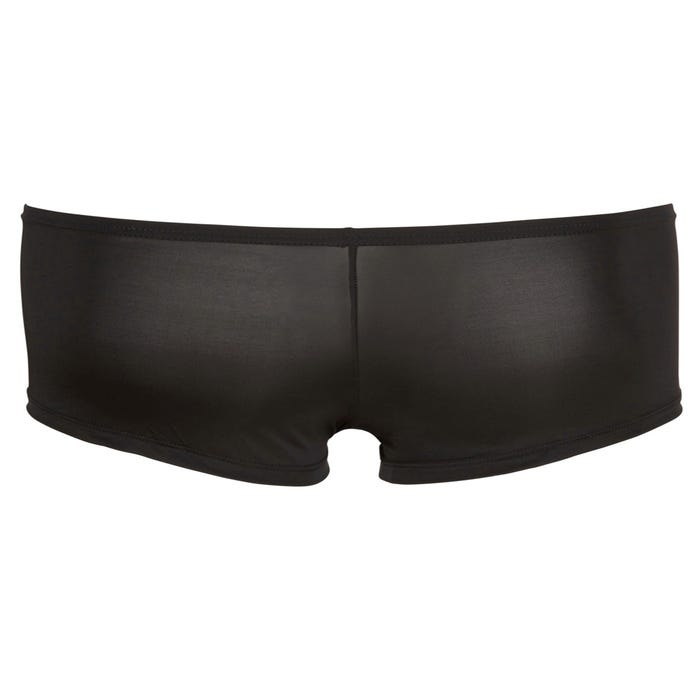 Boxer Noir Boutons 