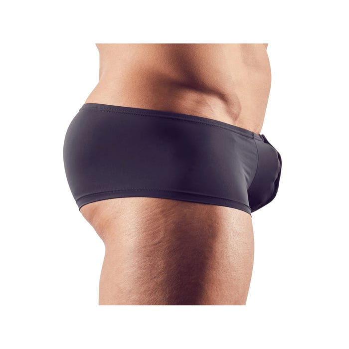 Boxer Noir Boutons 