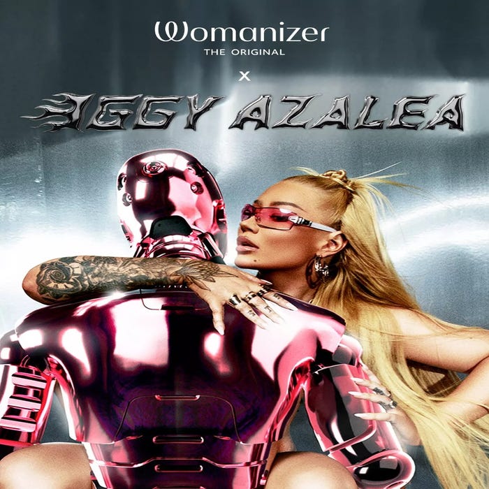Womanizer Liberty 2 x Iggy Azalea stimulateur clitoridien