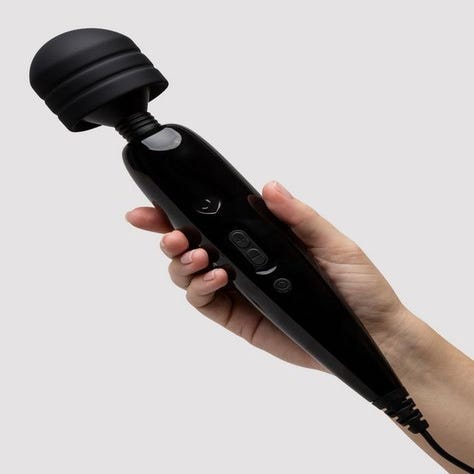 Vibromasseur wand Deluxe 2.0 rechargeable noir