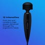 Vibromasseur wand Deluxe 2.0 rechargeable noir