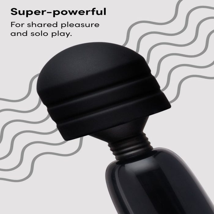 Vibromasseur wand Deluxe 2.0 rechargeable noir