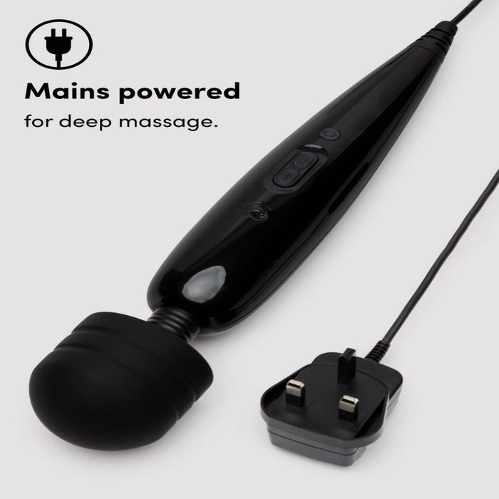 Vibromasseur wand Deluxe 2.0 rechargeable noir