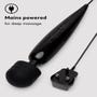 Vibromasseur wand Deluxe 2.0 rechargeable noir