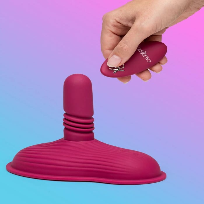 Vibromasseur va-et-vient télécommandé Dual Rider