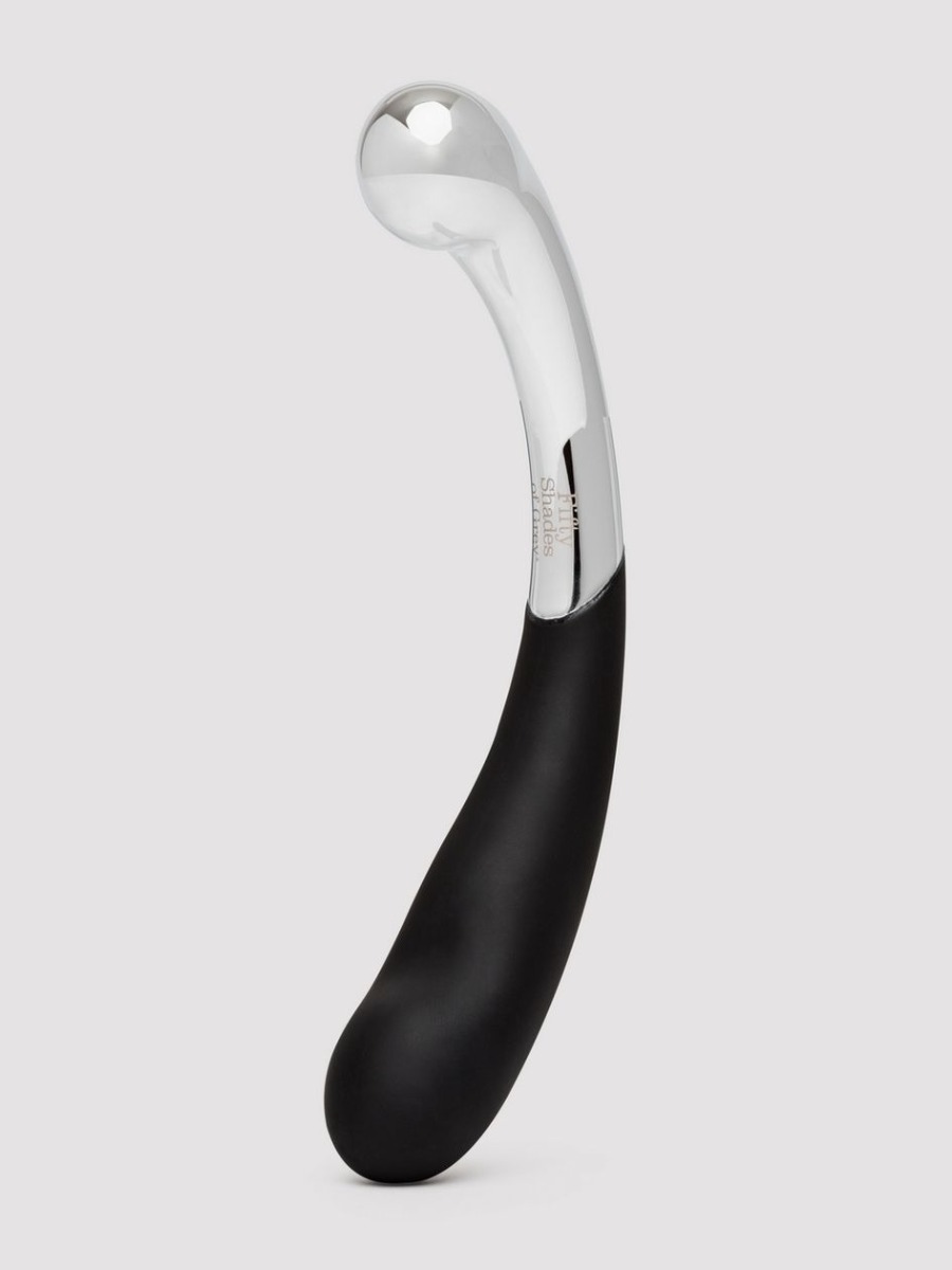 Dildo métal et silicone Sweet Pressure
