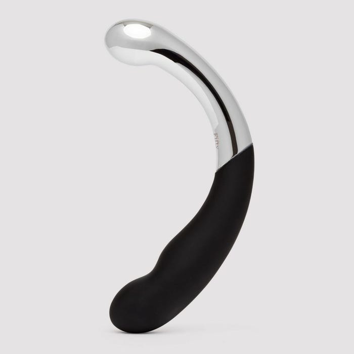 Dildo métal et silicone Sweet Pressure