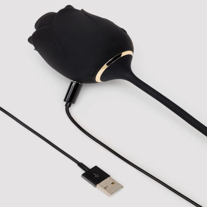 Stimulateur clitoridien 2-en-1 Dark Blushing Rose