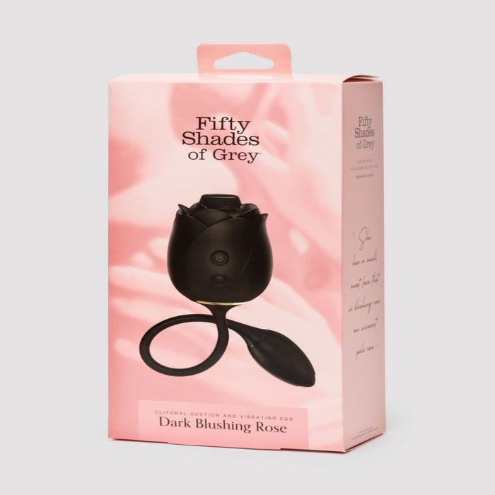 Stimulateur clitoridien 2-en-1 Dark Blushing Rose