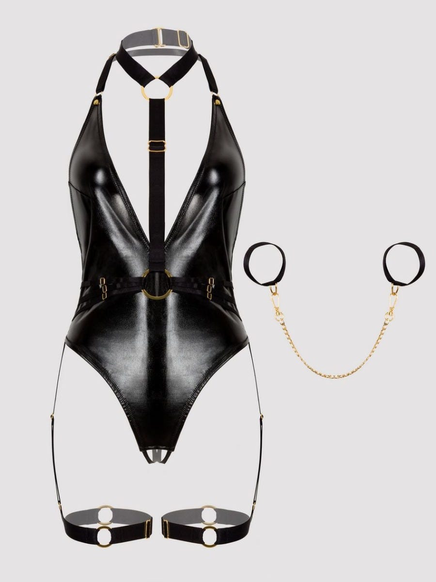 Body et harnais bondage Fierce Caged Desire
