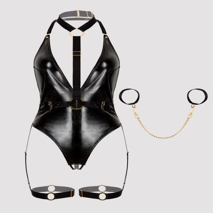 Body et harnais bondage Fierce Caged Desire
