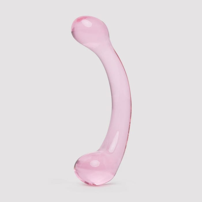 Lovehoney Dildo en verre Sensual Glass à double extrémité pour point G