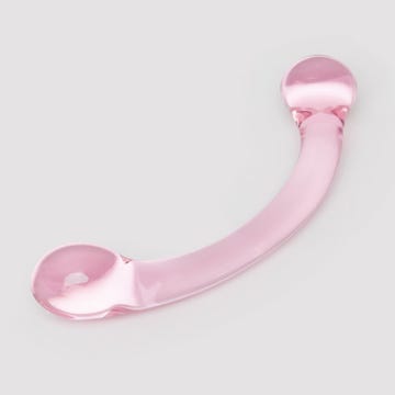 Lovehoney Dildo en verre Sensual Glass à double extrémité pour point G