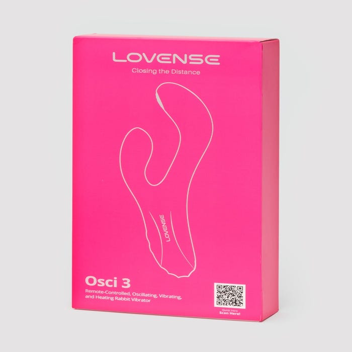 Vibromasseur rabbit connecté Lovense Osci 3