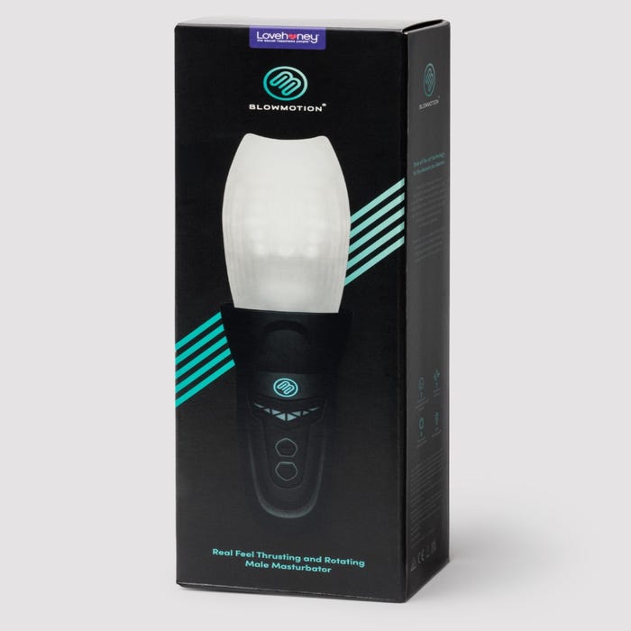 Masturbateur va-et-vient rotatif Real Feel Blowmotion