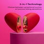 Stimulateur clitoridien 2-en-1 Heart Duo
