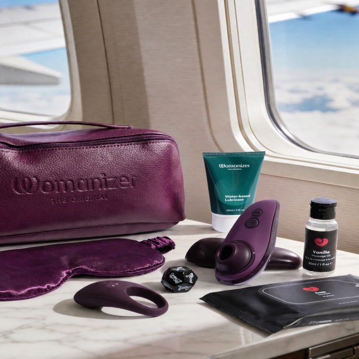 Kit découverte voyage Jet Set Luxe Lovehoney x Womanizer