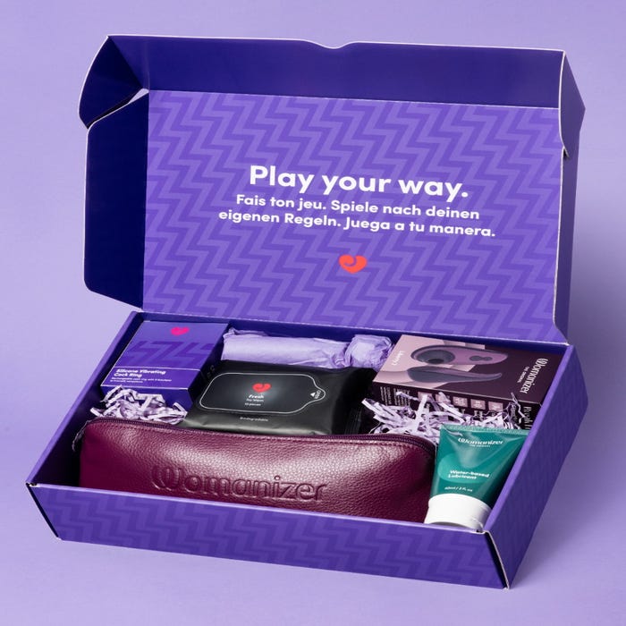 Kit découverte voyage Jet Set Luxe Lovehoney x Womanizer