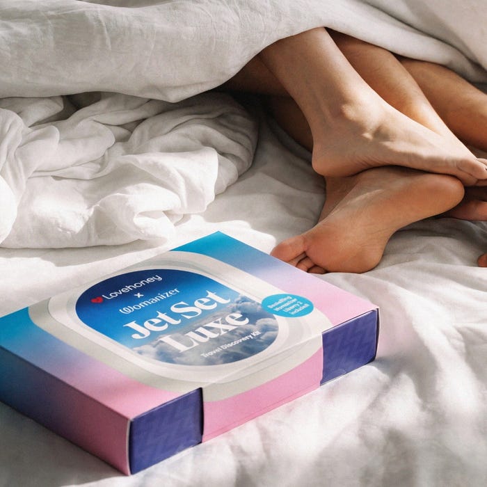 Kit découverte voyage Jet Set Luxe Lovehoney x Womanizer