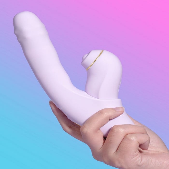 Vibromasseur rabbit connecté DuoGlow