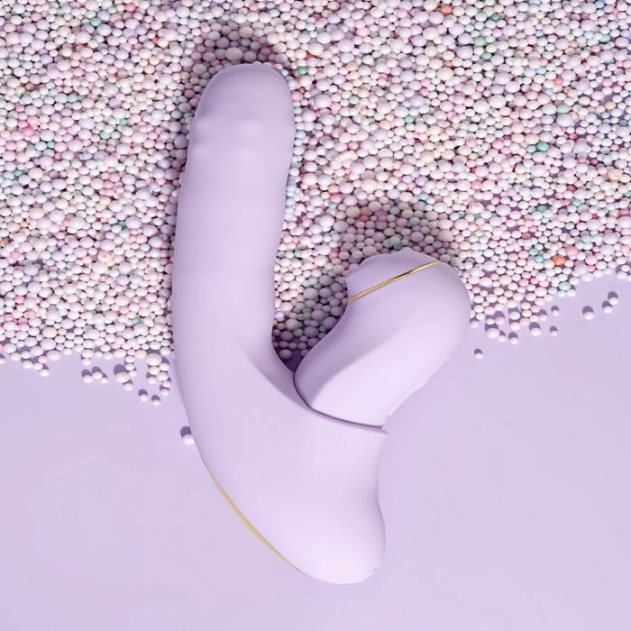 Vibromasseur rabbit connecté DuoGlow