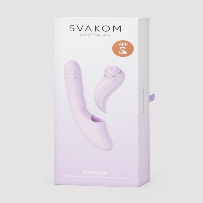 Vibromasseur rabbit connecté DuoGlow