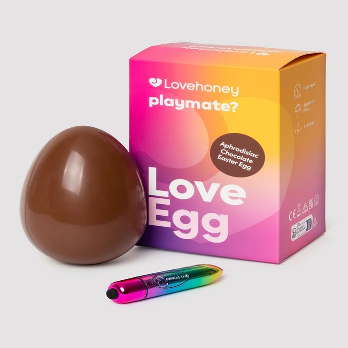 Oeuf surprise en chocolat aphrodisiaque Love Egg