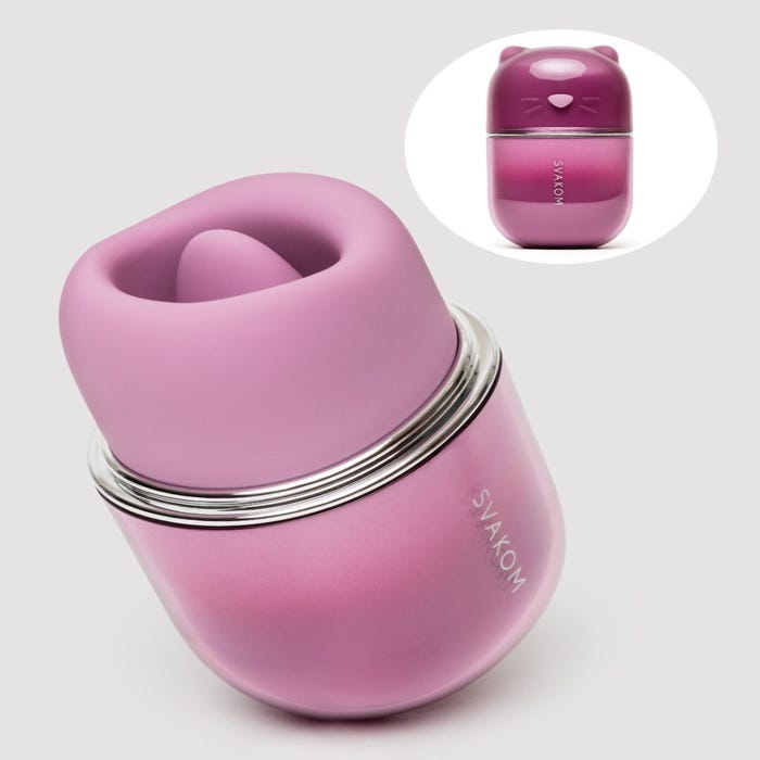 Stimulateur connecté avec langue vibrante Svakom Klitty