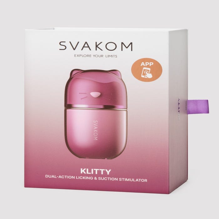 Stimulateur connecté avec langue vibrante Svakom Klitty