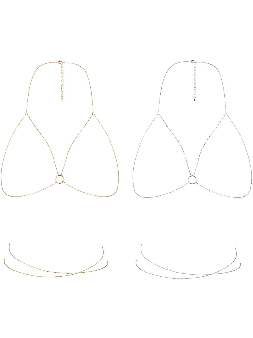 Soutien-Gorge en Chaînettes Métalliques Magnifique main product photo