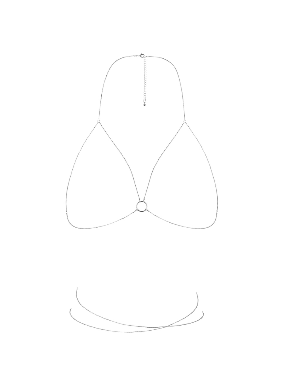 Soutien-Gorge en Chaînettes Métalliques Magnifique