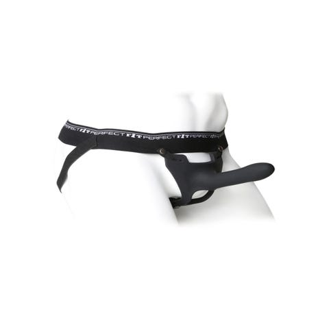 Gode Ceinture Zoro Noir 14 cm