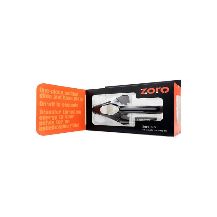 Gode Ceinture Zoro Noir 14 cm