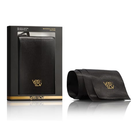 Bandeau Noir Satiné