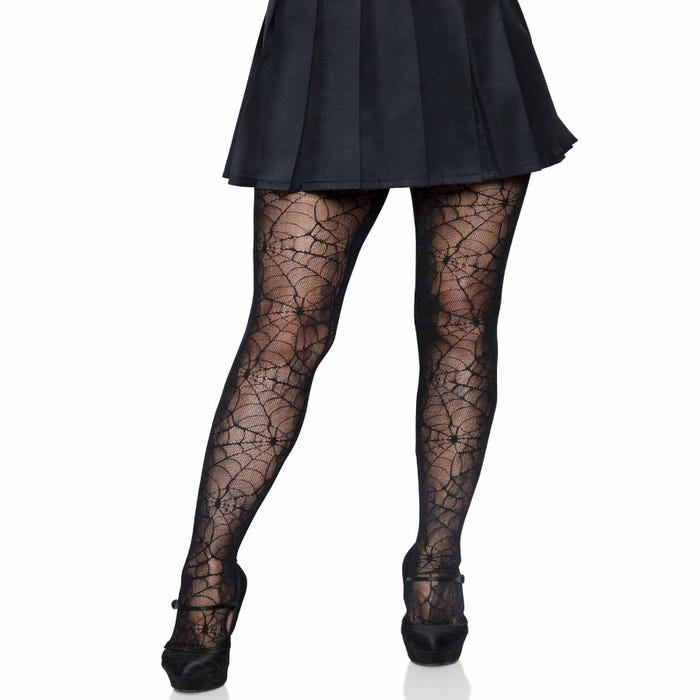 Collant dentelle Spiderweb