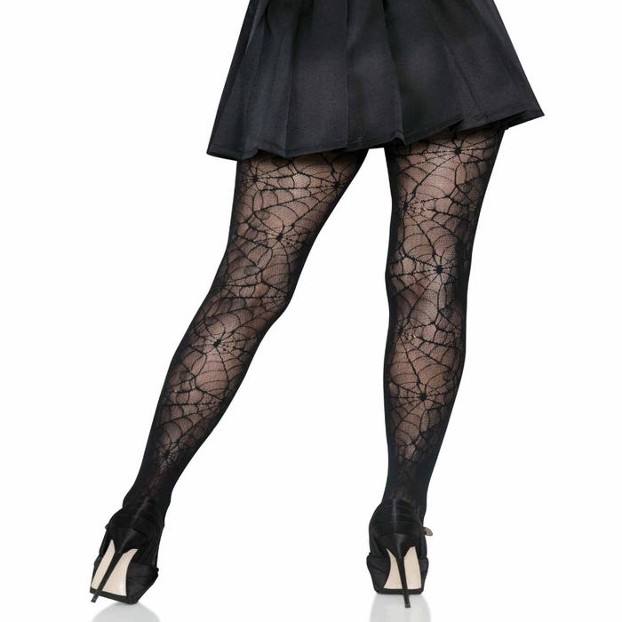 Collant dentelle Spiderweb