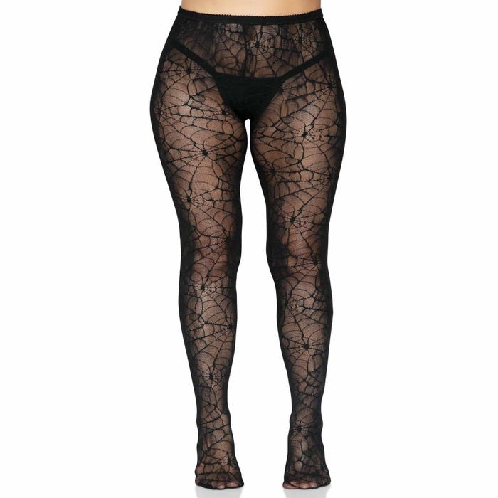 Collant dentelle Spiderweb