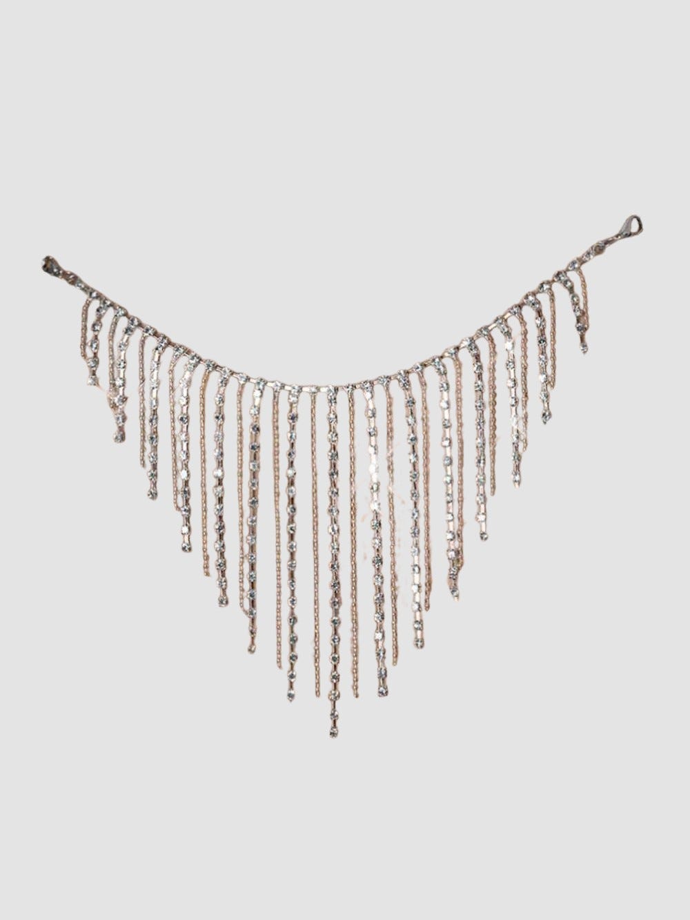 Robe Noire Dos Nu & Strass