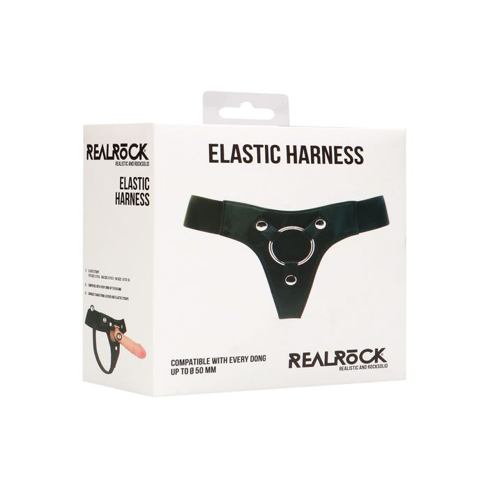 Harnais Noir Élastique